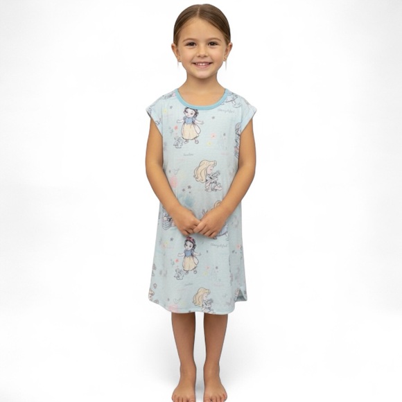 Disney Animators’ Collection Girl’s Size 5/6 Princess Nightgown - Picture 1 of 5